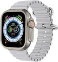 Smartwatch Ultra Pro con 2 Correas (Negro + Gris)