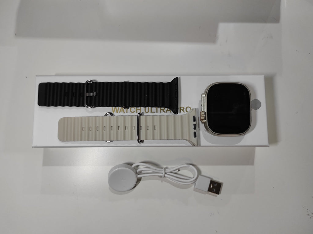 Smartwatch Ultra Pro con 2 Correas (Negro + Gris) - additional image 7